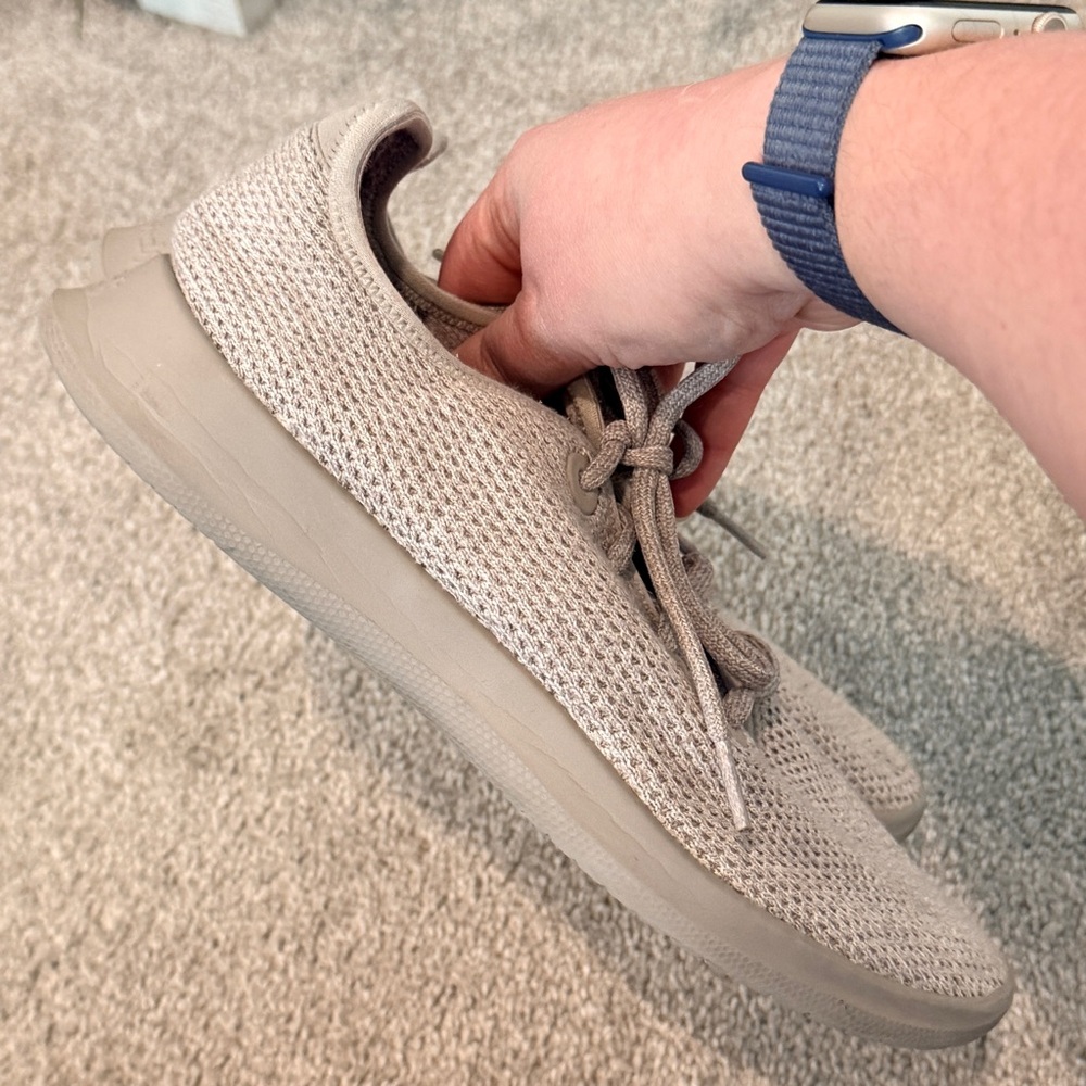 Allbirds Women’s Tree Runners Gray Running Shoes Sneakers Size 9 Natural - Picture 6 of 9